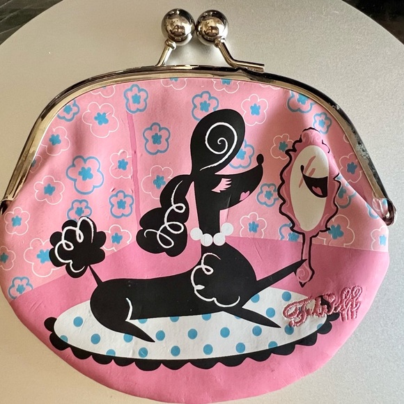 Rare Miss Fluff “Frou Frou” Change Purse Wallet - Picture 6 of 10